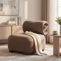 Nerida Modern Upholstered Accent Chair With Pet Friendly Fabric