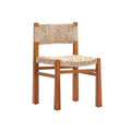 Christopher Knight Home Rustic 7 Piece Acacia Wood Outdoor Dining Table Set With Wicker Woven Dining Chairs