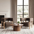 Christopher Knight Home Velvet Upholstered Accent Arm Chair With Rubber Wood Frame Set Of 2