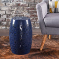 Apollos Lace Cut Iron Accent Table By Christopher Knight Home