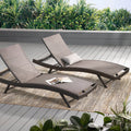 Christopher Knight Home Kauai Outdoor Chaise Lounge Set Of 2