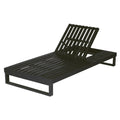 Christopher Knight Home Modern Outdoor Acacia Wood Chaise Lounge With 4 Position Adjustable Backrest Flat Side Surface