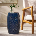 Ruby Outdoor 12 Inch Round End Table By Christopher Knight Home