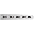 Chrome 5 Light Vanity Lighting