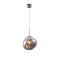 Chrome Acrylic Shade Single Pendant Lighting