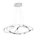 Chrome Aluminum Led Lighting With White Acrylic Diffuser