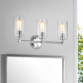 Chrome Bath Vanity Light Size Options