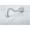 Chrome Heritage 8 Inch Solid Brass Tub Spout