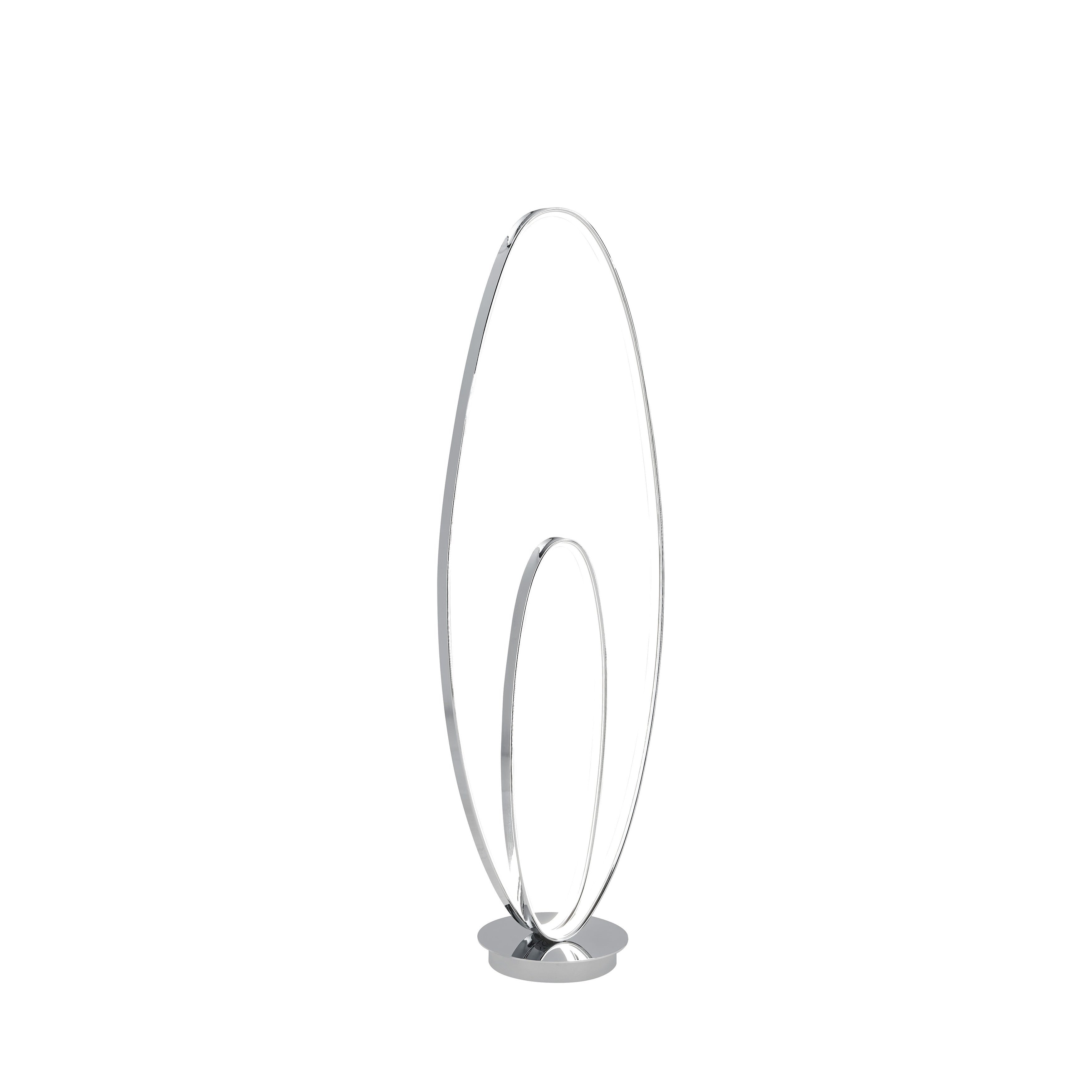 Chrome Led Milan Floor Lamp