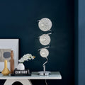 Crsystal Spheres Chrome 3 Dome Table Lamp