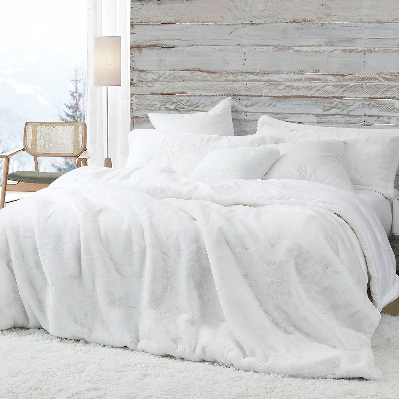 Chunky Bunny Coma Inducer Oversized Comforter Velveteen Brown