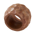 Chunky Mango Wood Napkin Rings Set Of 4