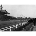 Churchill Downs Black And White Gallery Wrapped Canvas