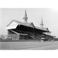Churchill Downs Louisville Ky. Derby Day Black And White Gallery Wrapped Canvas