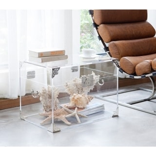 Ciao Bella Modern Clear Trunk Silver Plated