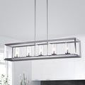 Ciel 41 Inch Chrome Finish 5 Light Chandelier