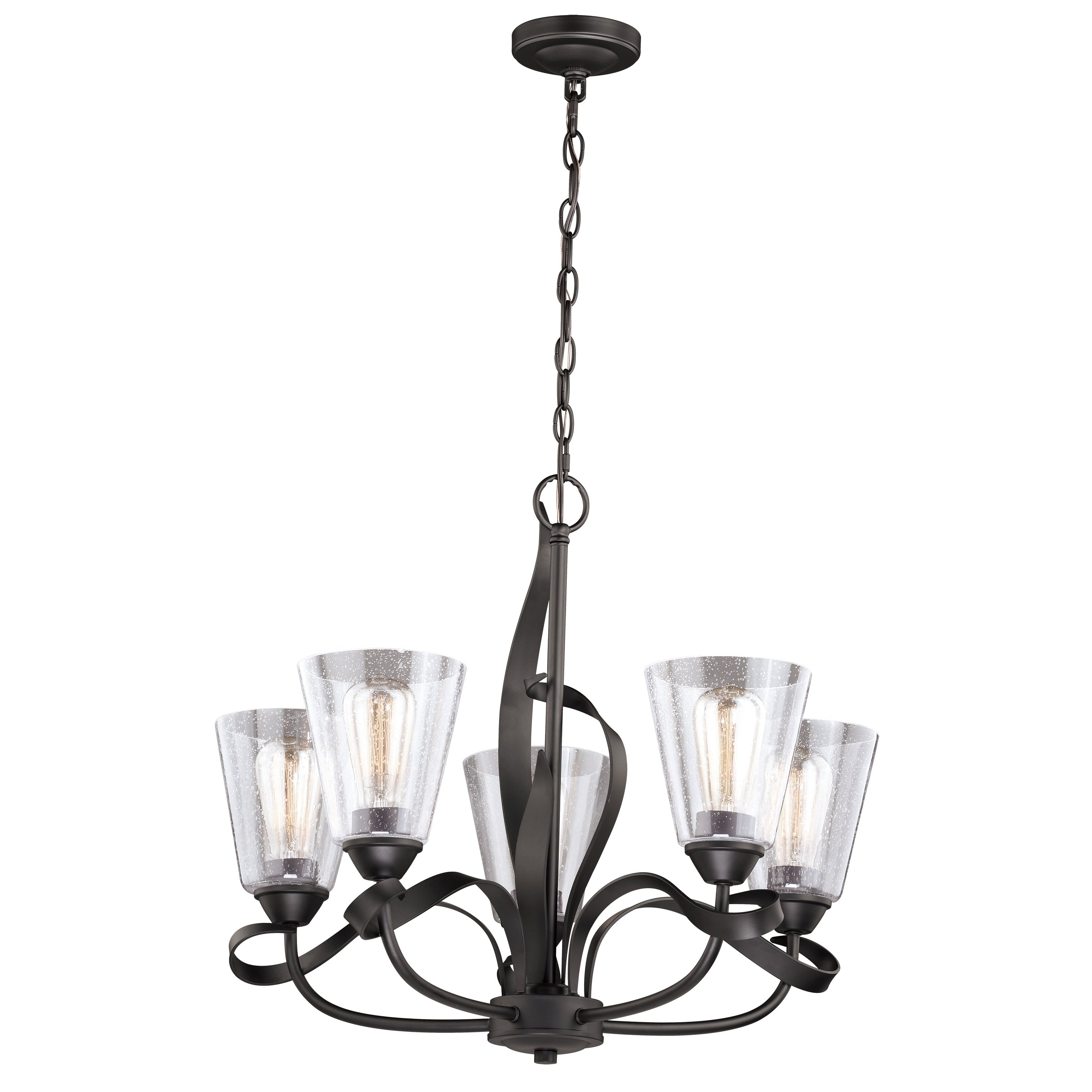 Vaxcel Cinta 5L Chandelier Oil Rubbed Bronze