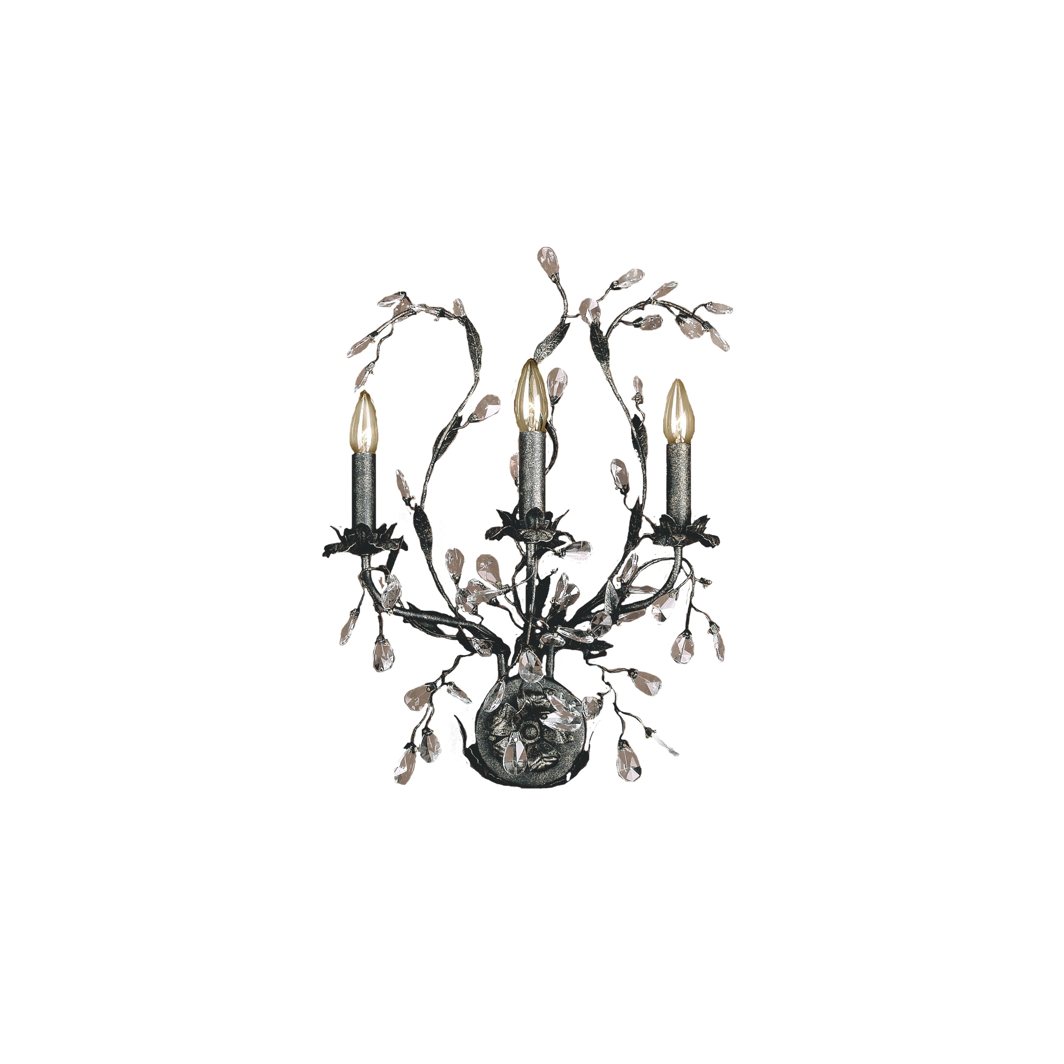 Circeo 24 High 3 Light Sconce Deep Rust 24 Inch Tall