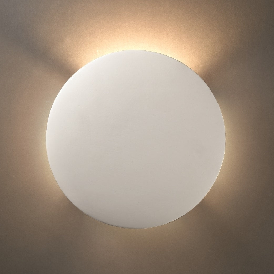 Circle Ceramic 1 Light Ada Sconce