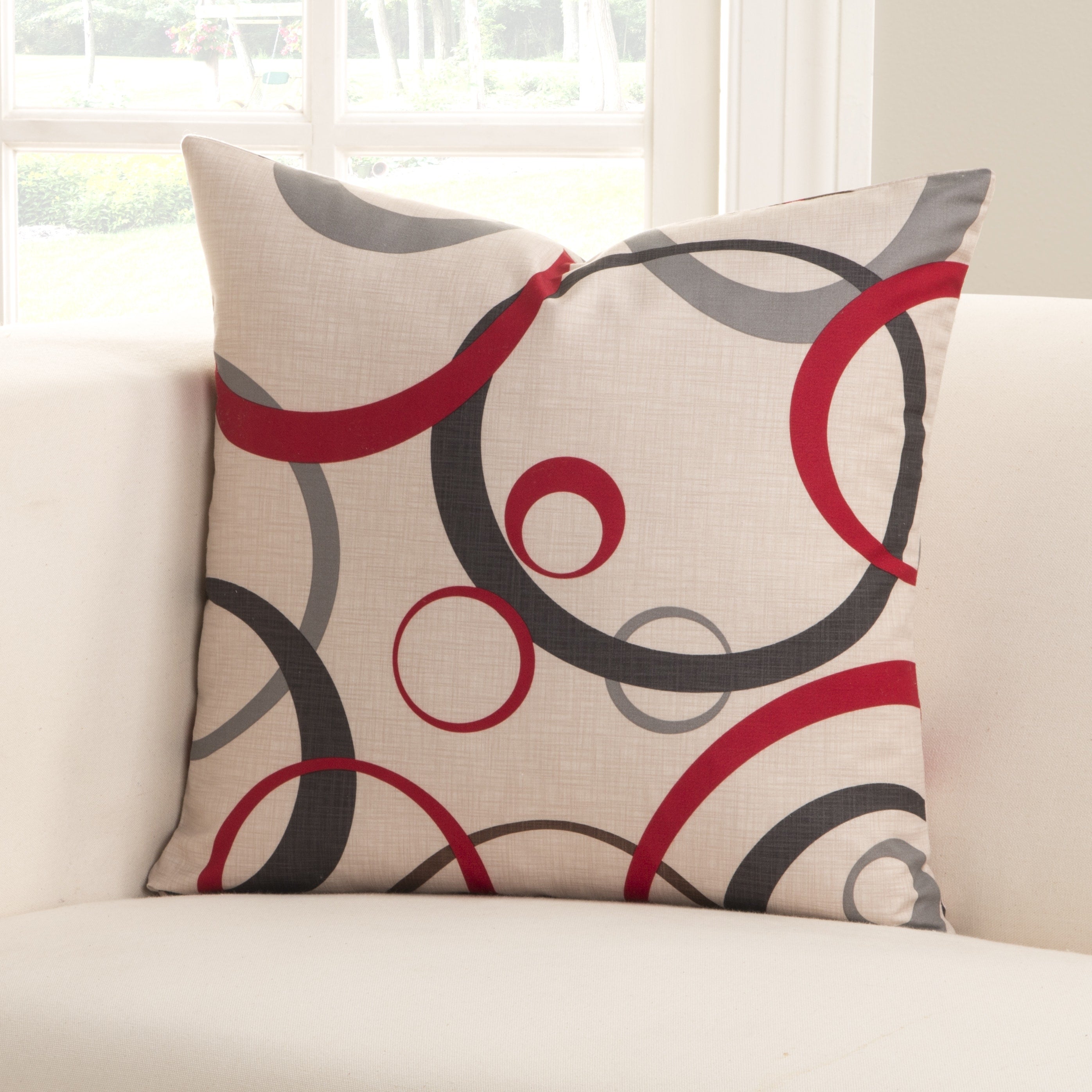 Siscovers Circlet Microfiber Toss Pillow