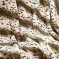 Boon Citraka Brown Faux Fur Reversible Sherpa Throw