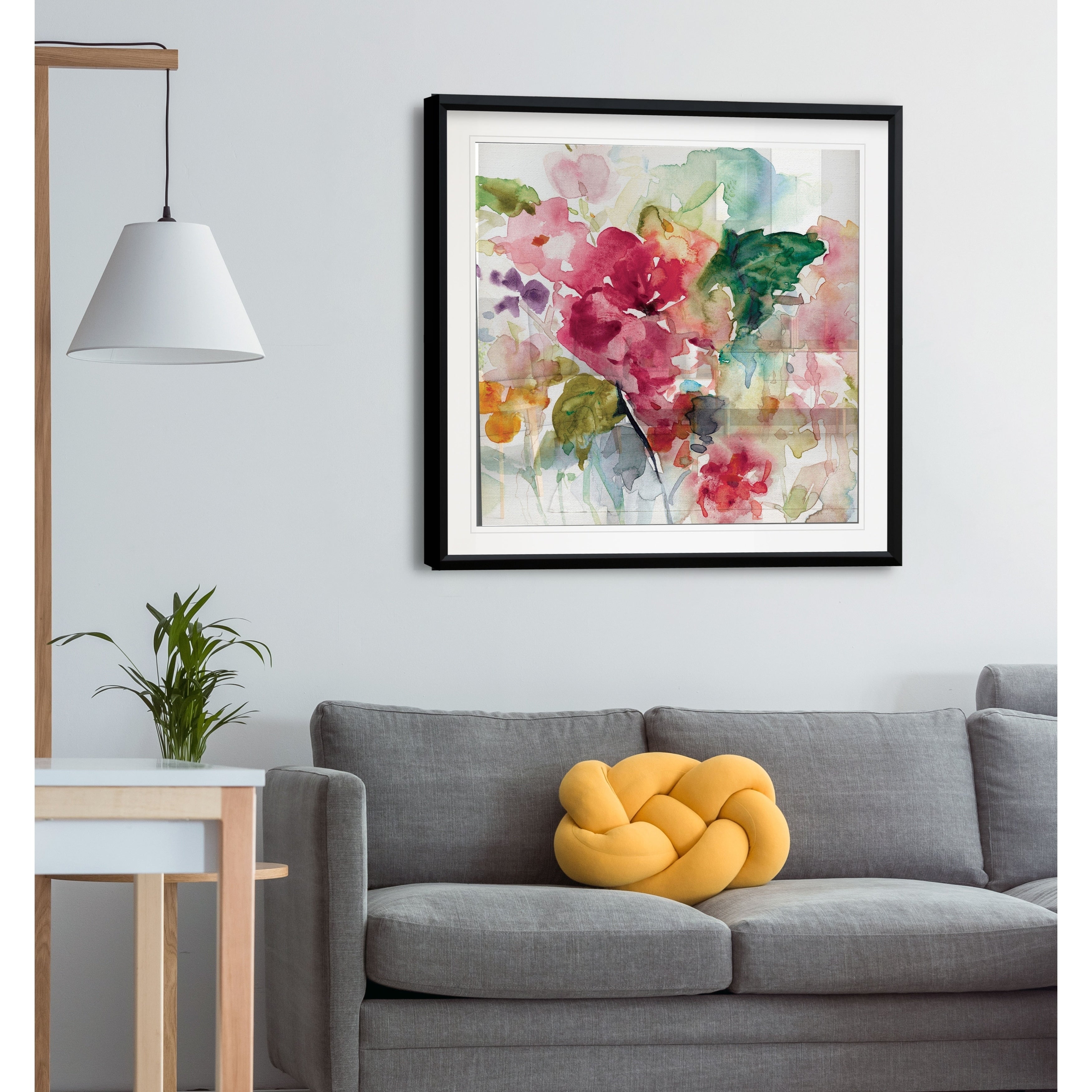 Citrus Floral Punch Framed Giclee Print