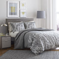 Copper Grove Collina Grey Branches Printed 3 Piece Comforter Set
