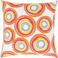 Decorative Frieda 20 Inch Feather Down Or Poly Filled Throw Pillow