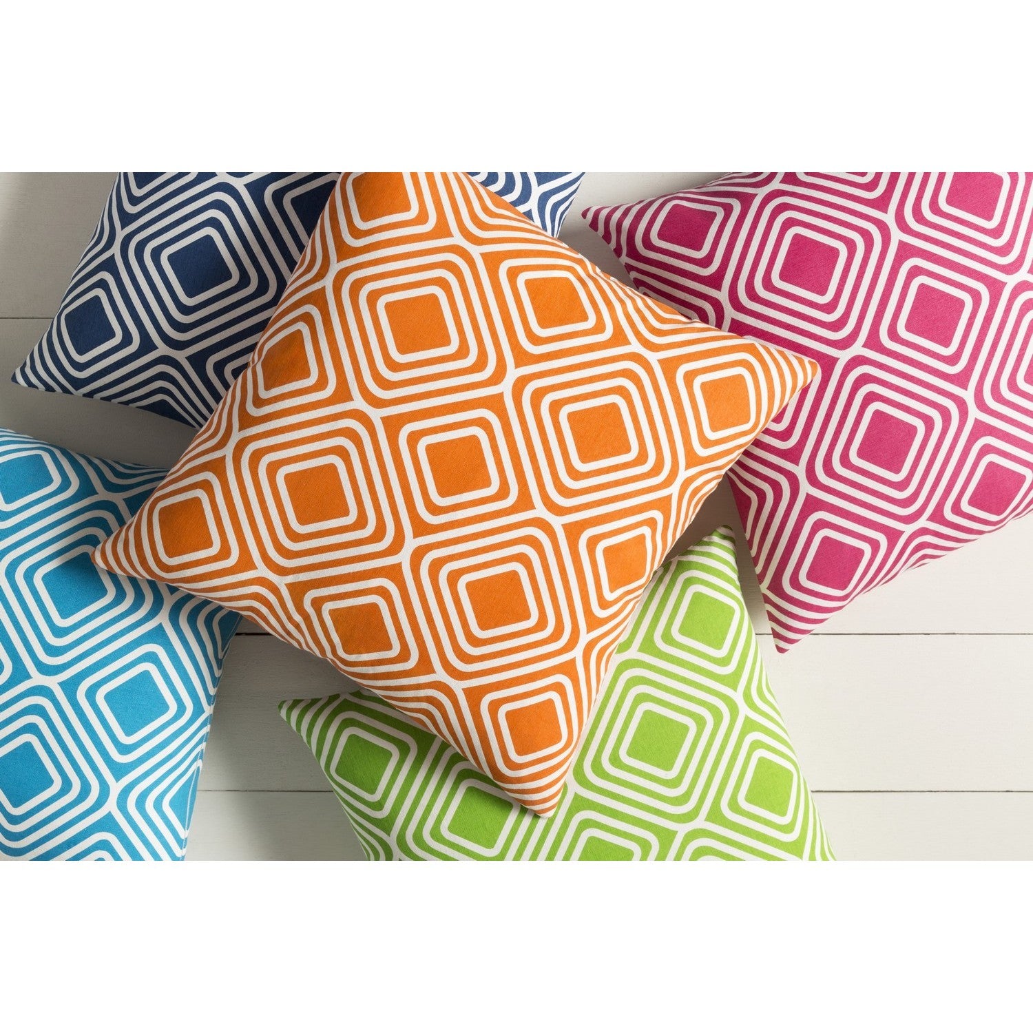 Decorative Frontignan 20 Inch Feather Down Or Poly Filled Throw Pillow