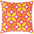 Decorative Gail 22 Inch Feather Down Or Poly Filled Throw Pillow