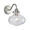 Clara 11.75 High 1 Light Sconce Brushed Nickel 11.75 Inch Tall