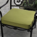 Clara 20 Inch Outdoor Green Cushion Made With Sunbrella Fabric
