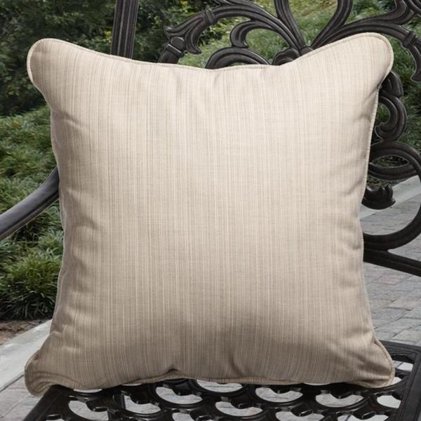 Clara Outdoor Textured Sand Pillows Made With Sunbrella Set Of 2