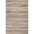 Clarimond Rustic Striped Washable Area Rug