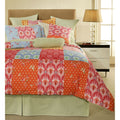 Clarissa Oversized Printed Patchwork Duvet Set