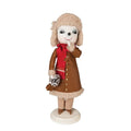 Clark Snowman Joe Spencer Gathered Traditions Art Doll On Stand N A