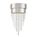 Clarksen 2 Light Polished Nickel Wall Mount 9 W X 18 H X 4.5 D