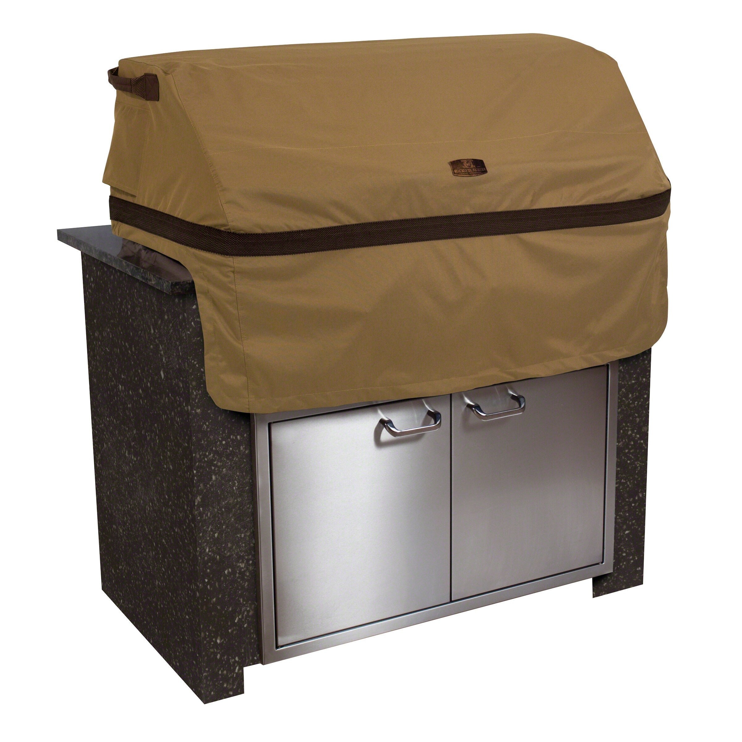 Classic Accessories Hickory Heavy Duty Built In Bbq Grill Top Cover X Small