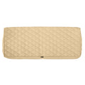 Classic Accessories Montlake Fadesafe Rectangle Settee Bench Seat Quilted Lounge Cushion Cover Chamomile
