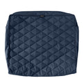 Classic Accessories Montlake Fadesafe Wide Back Lounge Quilted Cushion Cover Navy