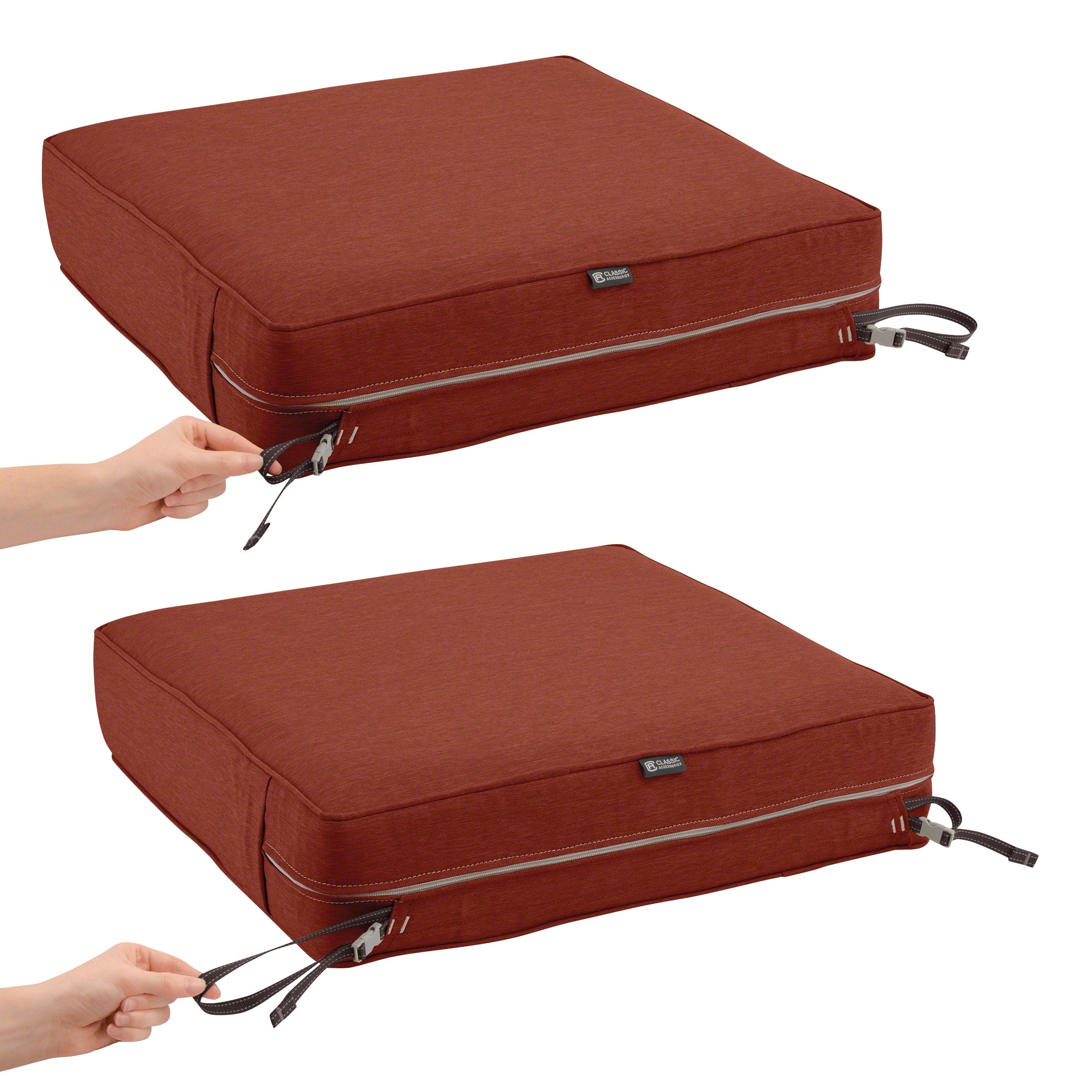 Montlake Fadesafe Rectangular Patio Lounge Seat Cushion Slip Cover 5 Thick Heavy Duty Outdoor Patio Cushion