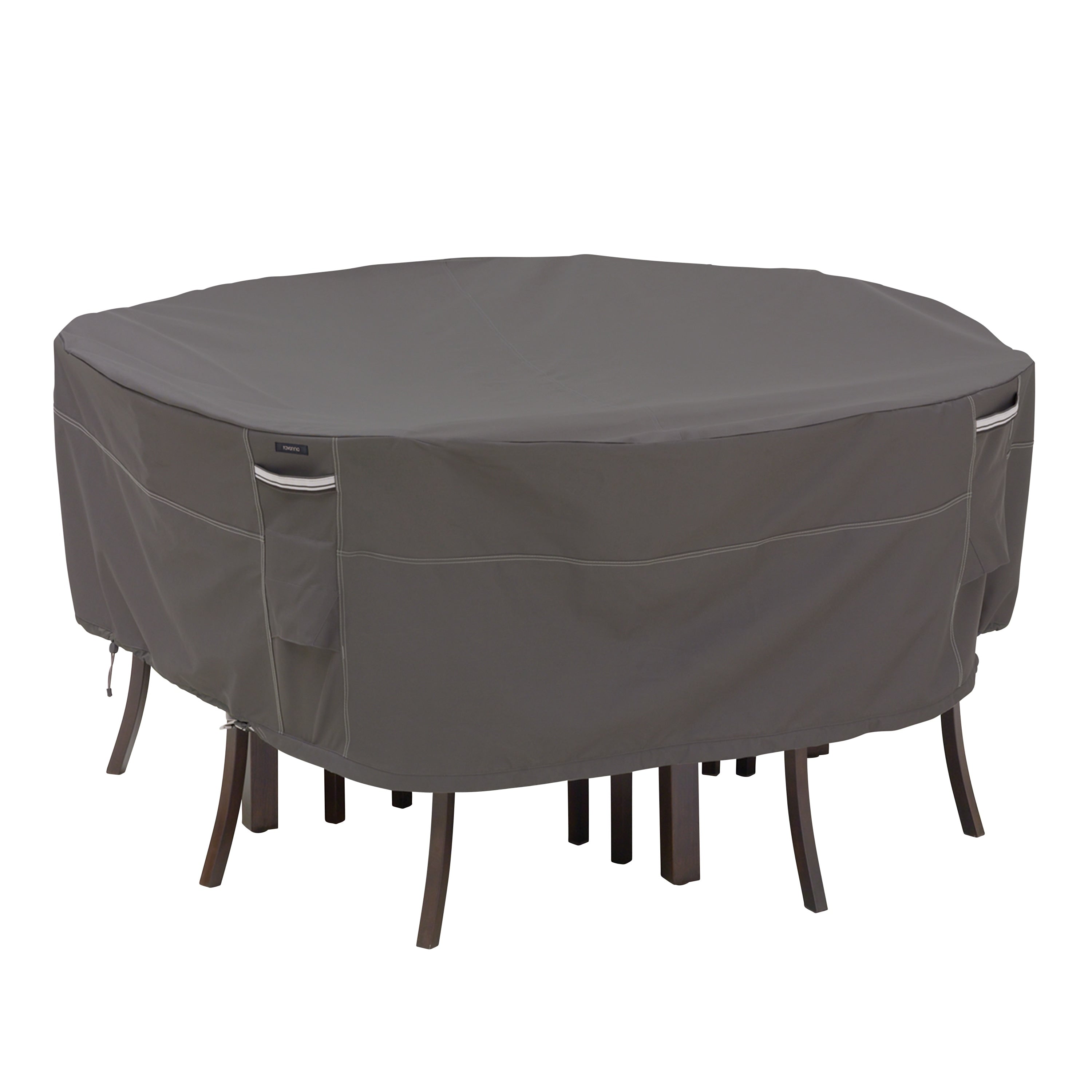 Classic Accessories Ravenna Round Patio Table Chair Set Cover