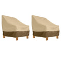 Classic Accessories Veranda Deep Seated Patio Lounge Chair Cover 2 Pack