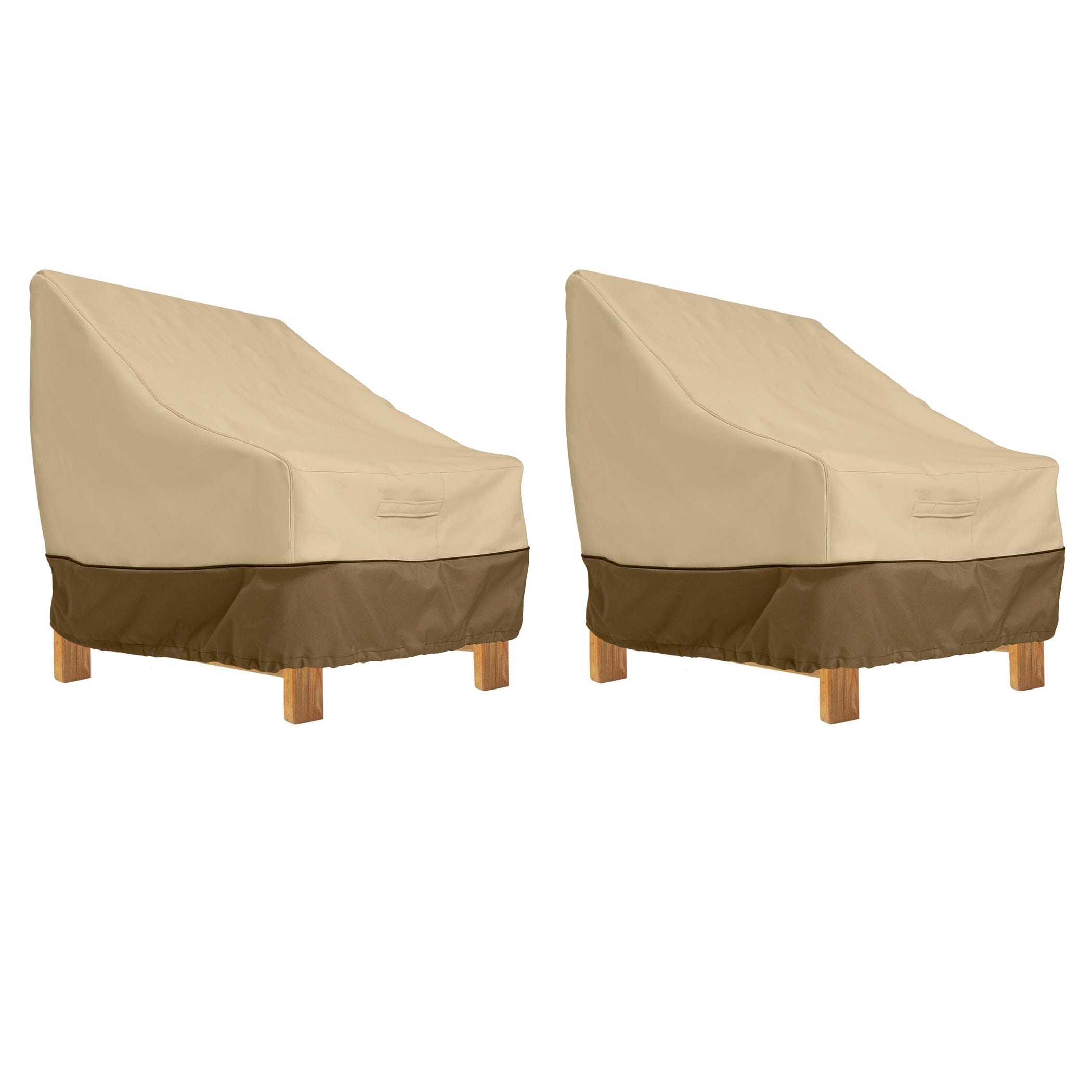 Classic Accessories Veranda Deep Seated Patio Lounge Chair Cover 2 Pack