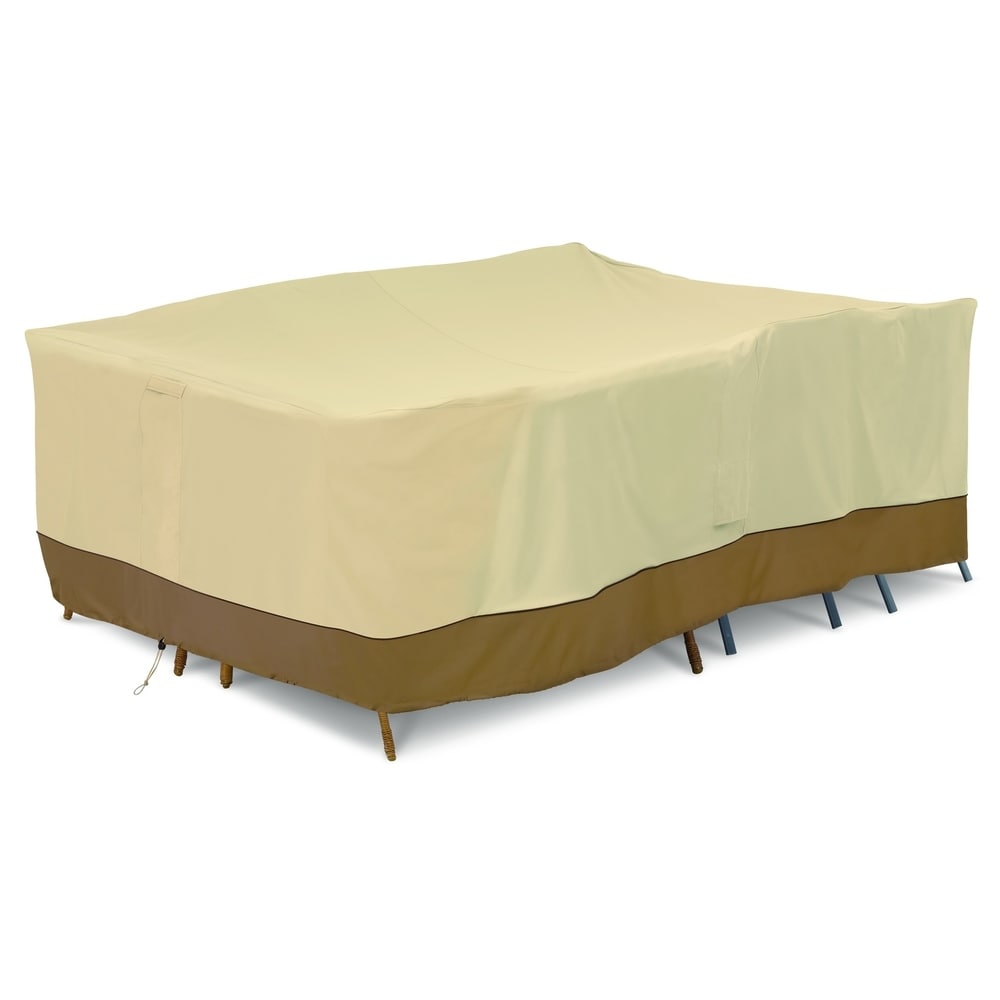 Classic Accessories Veranda Full Coverage Conversation Set General Purpose Patio Furniture Cover