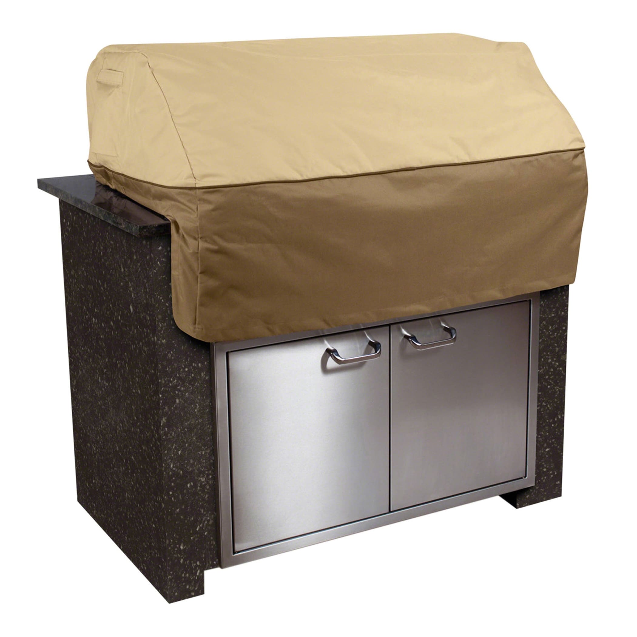 Classic Accessories Veranda Water Resistant 45 Inch Island Bbq Grill Top Cover