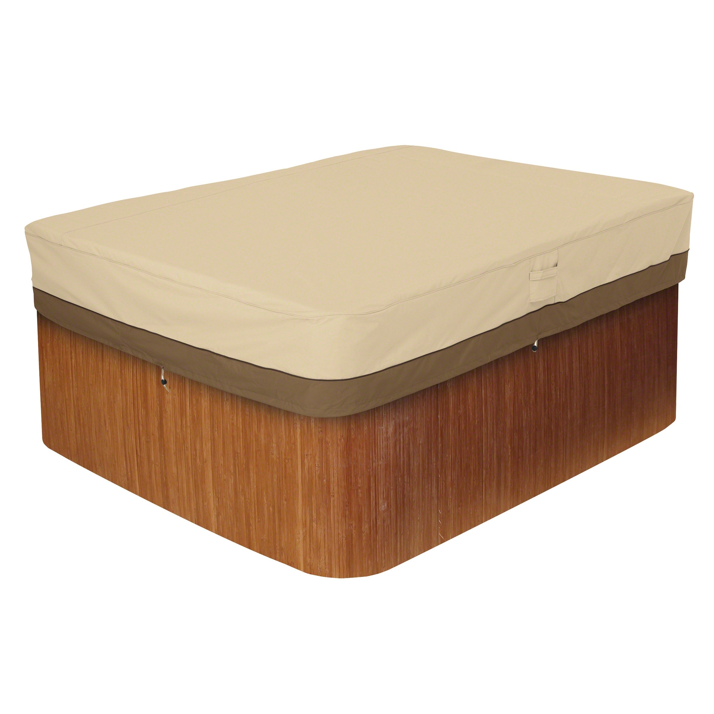 Classic Accessories Veranda Water Resistant 82 Inch Rectangular Hot Tub Cover