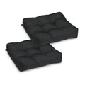 Classic Accessories Water Resistant 19 X 19 X 5 Inch Square Patio Seat Cushion 2 Pack