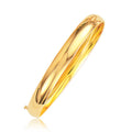 Classic Bangle In 14K Yellow Gold 8.0Mm