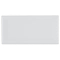 Classic Ceramic 3X6 Inch Bevel Wall Tile In Arctic White 3X6